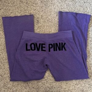 Y2K Purple Victoria's Secret PINK Flare
Sweatpants